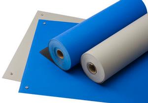 ACL 59100 Gemini Dual Layer Royal Blue ESD Mat Roll 24in. x 50ft.