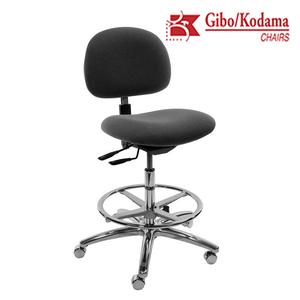 Stamina 3000 ESD Mid Bench Charcoal Chair