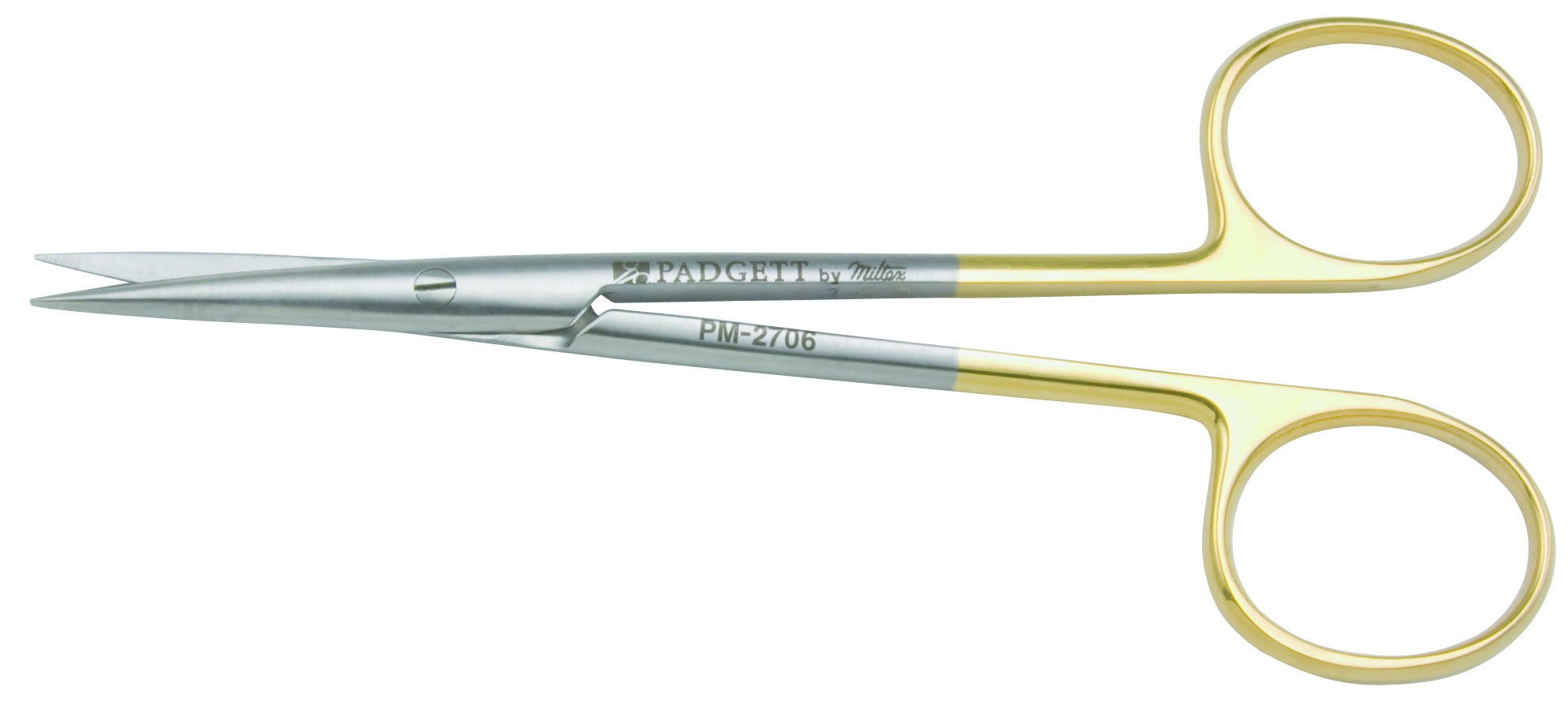 Miltex PM-2706 Padgett Iris Scissors, Tungsten Carbide, Straight