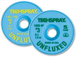 Techspray 1831-10F Unfluxed Desolder Braid - 10\' Yellow #2